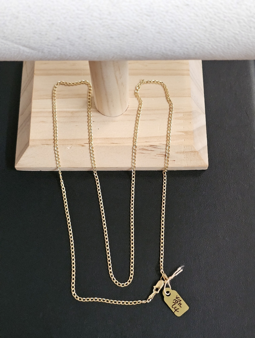 10k Gold Necklace 24 Inch